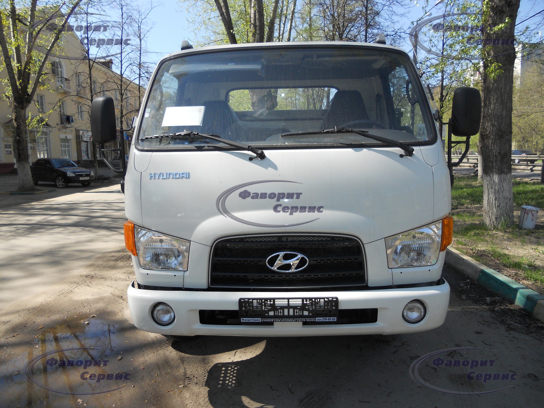 Бортовой Hyundai HD-78, 5.2 метра