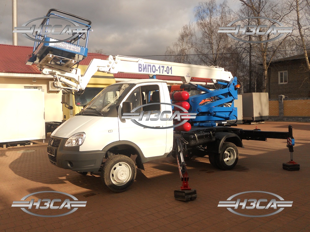 Автовышка (АГП) ГАЗ-3302 ГАЗель высотой 17 метров