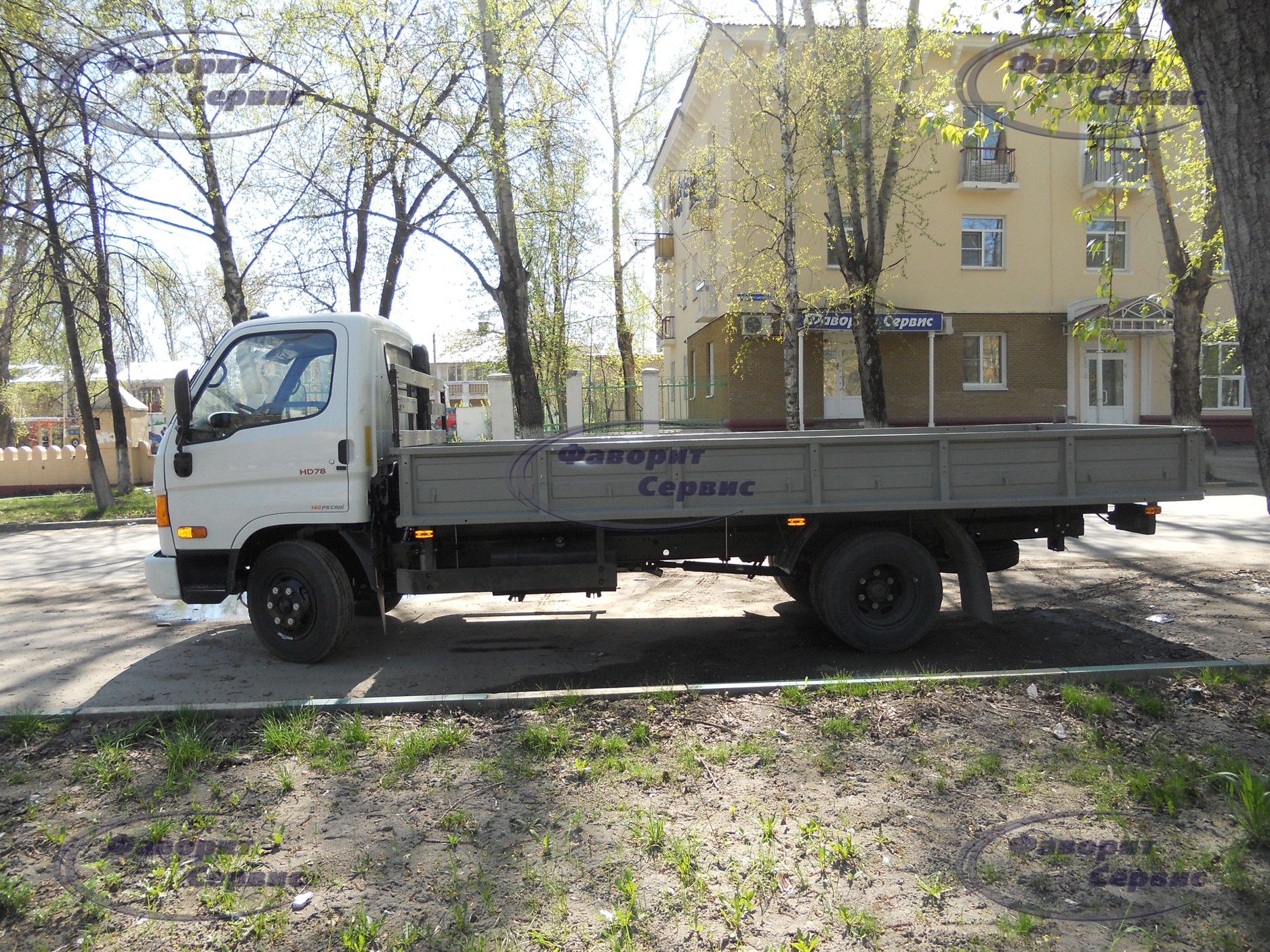 Бортовой Hyundai HD-78, 5.2 метра