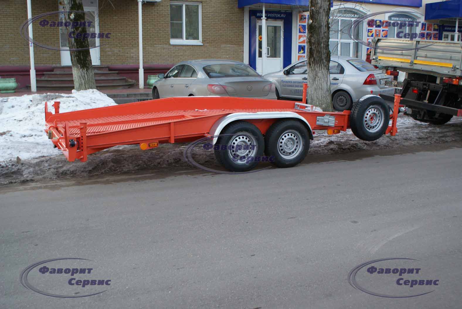 Трехосные прицепы от завода производителя