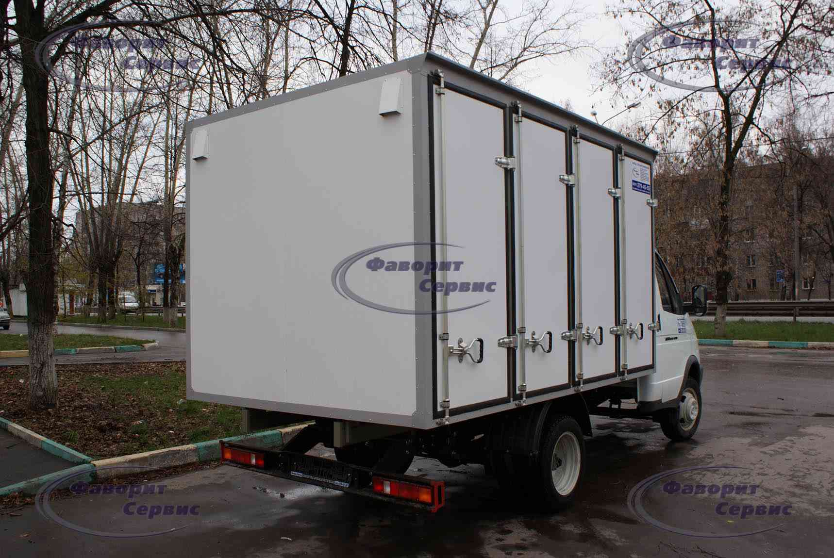 Хлебный Фургон ГАЗ-3302  ГАЗЕЛЬ L=4.3м