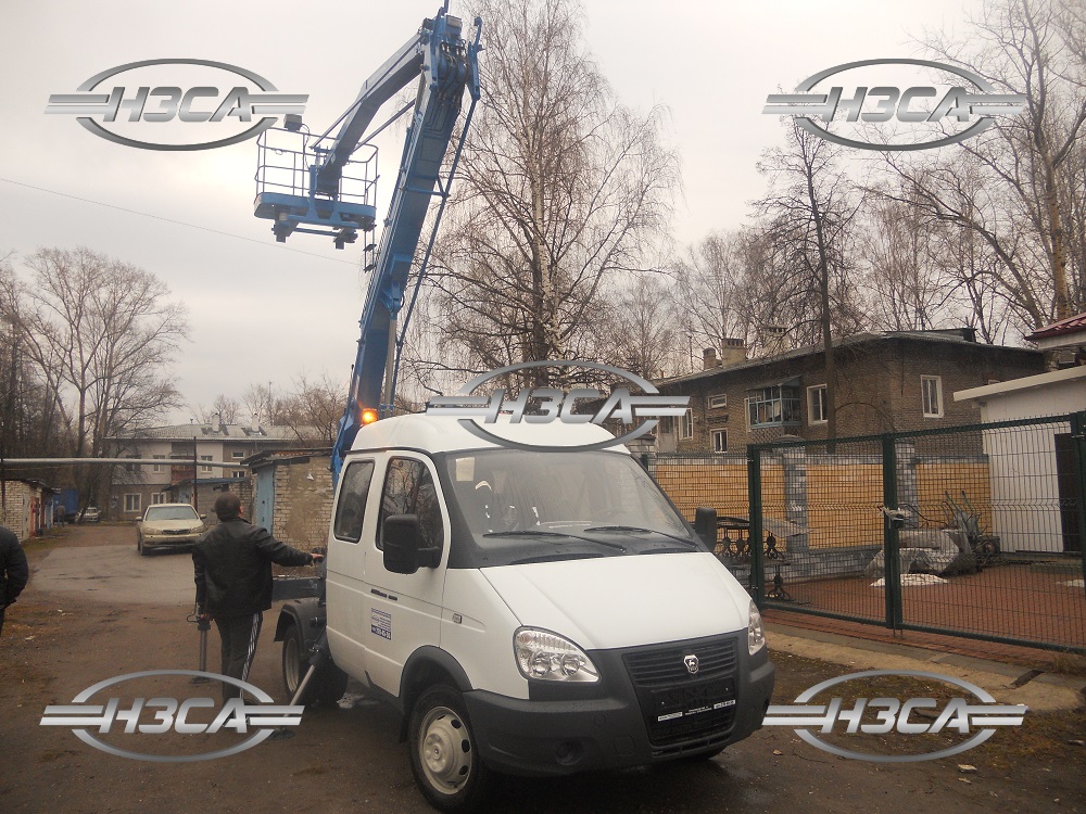 Автовышка (АГП) на базе ГАЗ 33023 (фермер)  12 метров