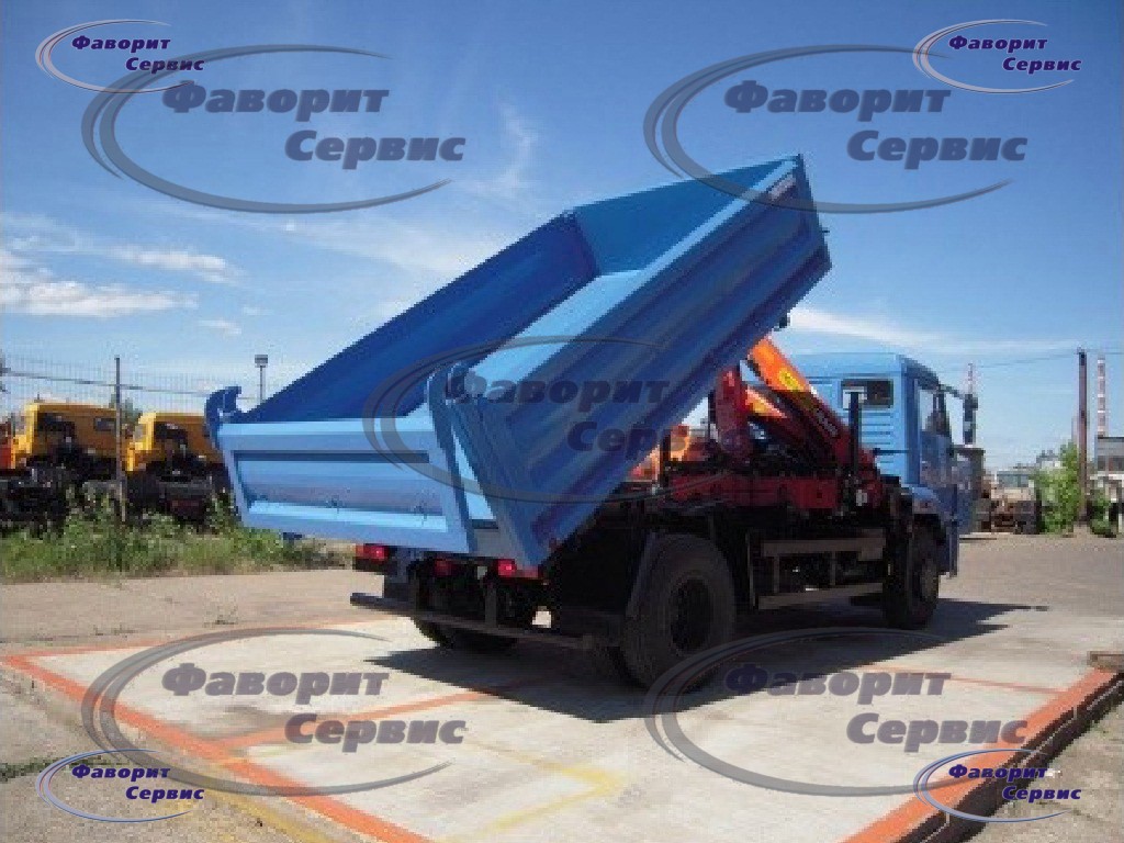 Самосвал КАМАЗ-43253