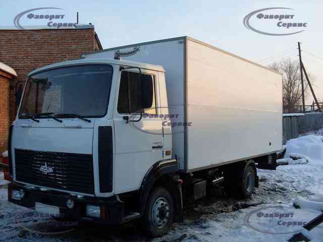 фургон МАЗ 437041 281 L=5.3 промтоварный / изотермический