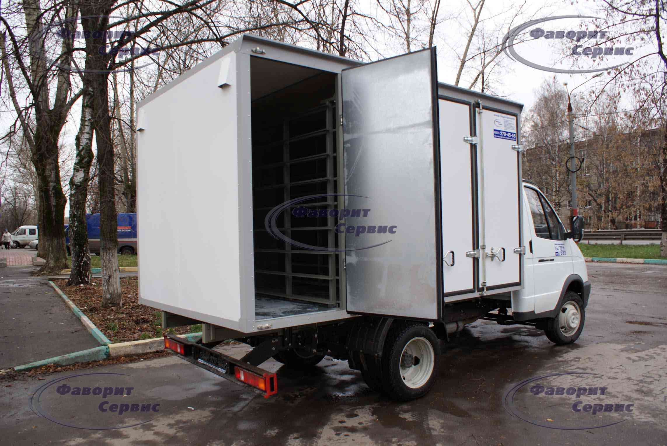 Хлебный Фургон ГАЗ-3302  ГАЗЕЛЬ L=4.3м