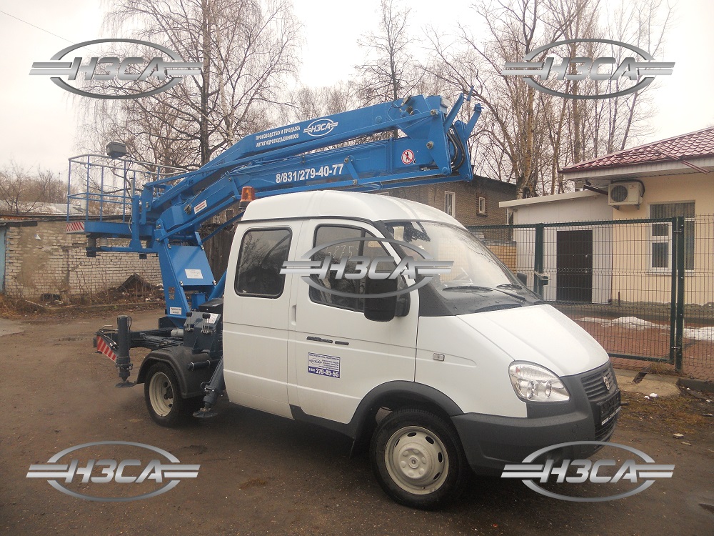 Автовышка (АГП) на базе ГАЗ 33023 (фермер)  12 метров