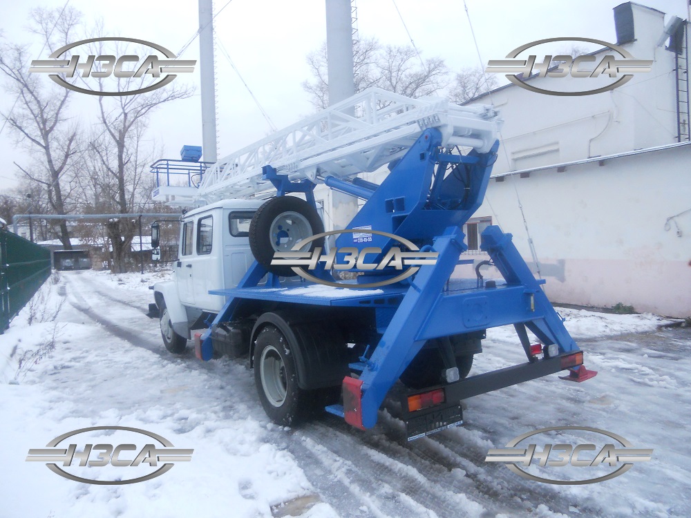 Автовышки на базе ГАЗ лестничного типа