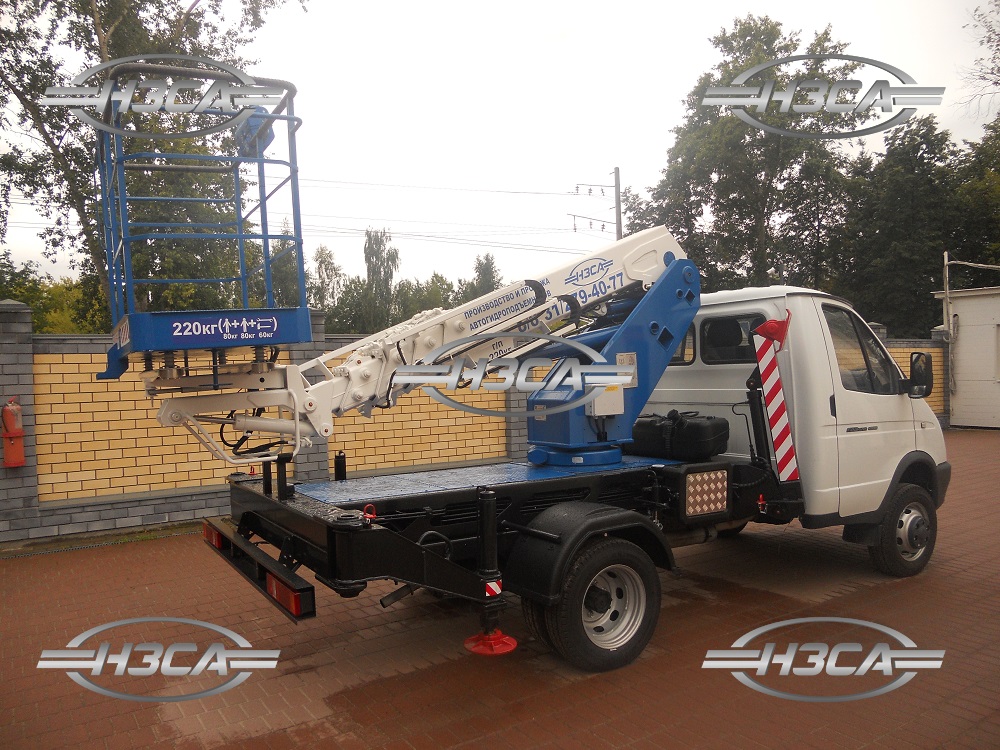 Автовышка на базе ГАЗ-3302 / 12 метров