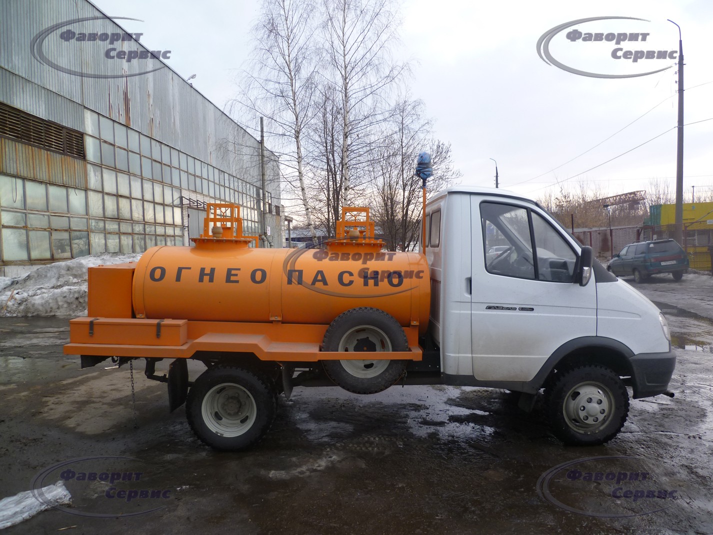 Топливозаправщик ГАЗЕЛЬ (АТЗ Газ 3302)
