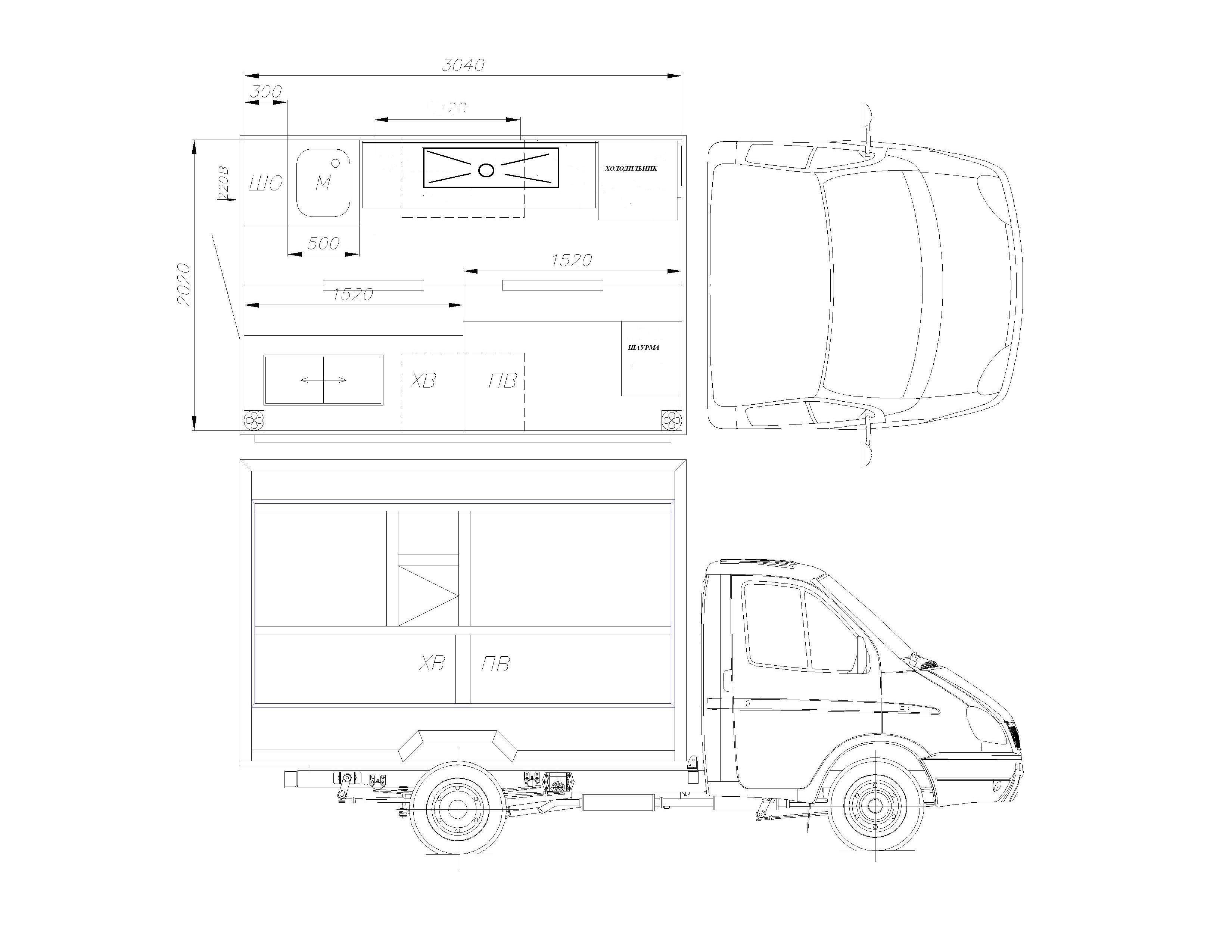 Автолавка Газель