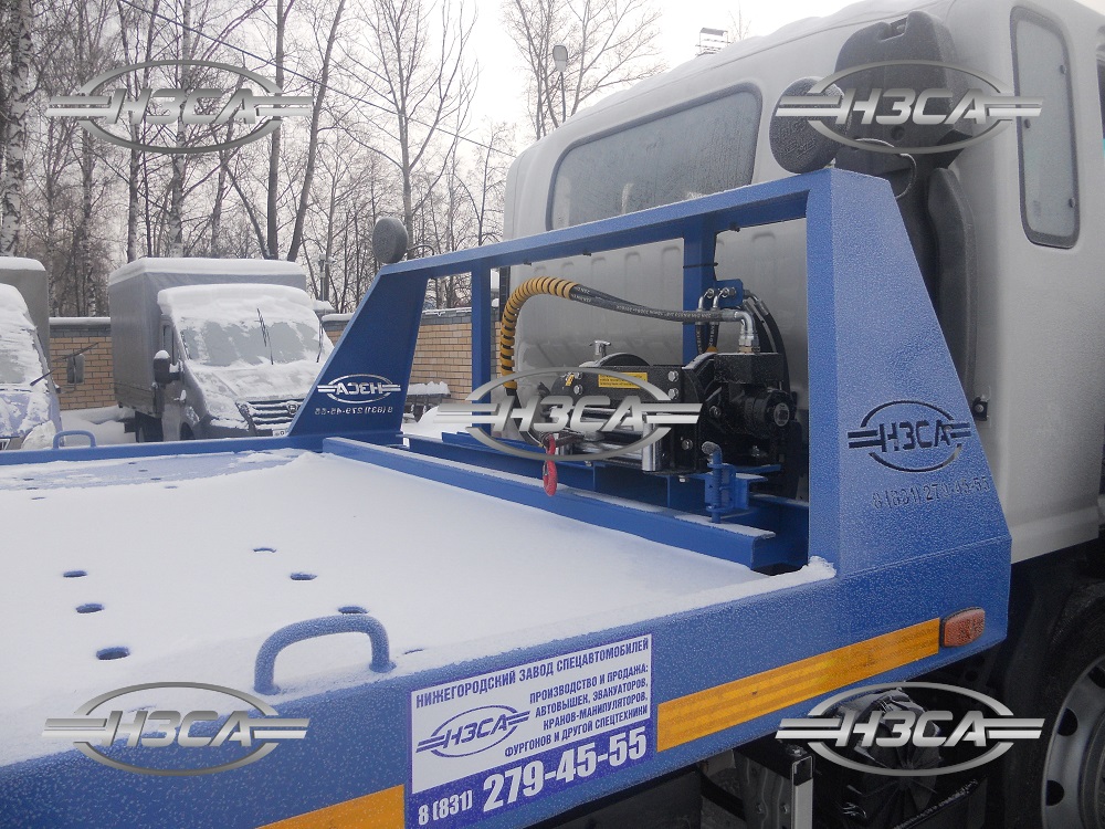 Эвакуатор Jac N-120 со сдвижной платформой