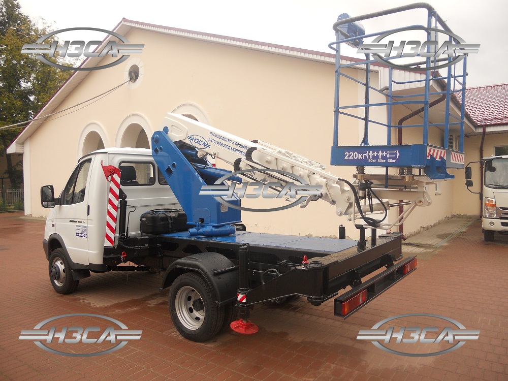 Автовышка на базе ГАЗ-3302 / 12 метров